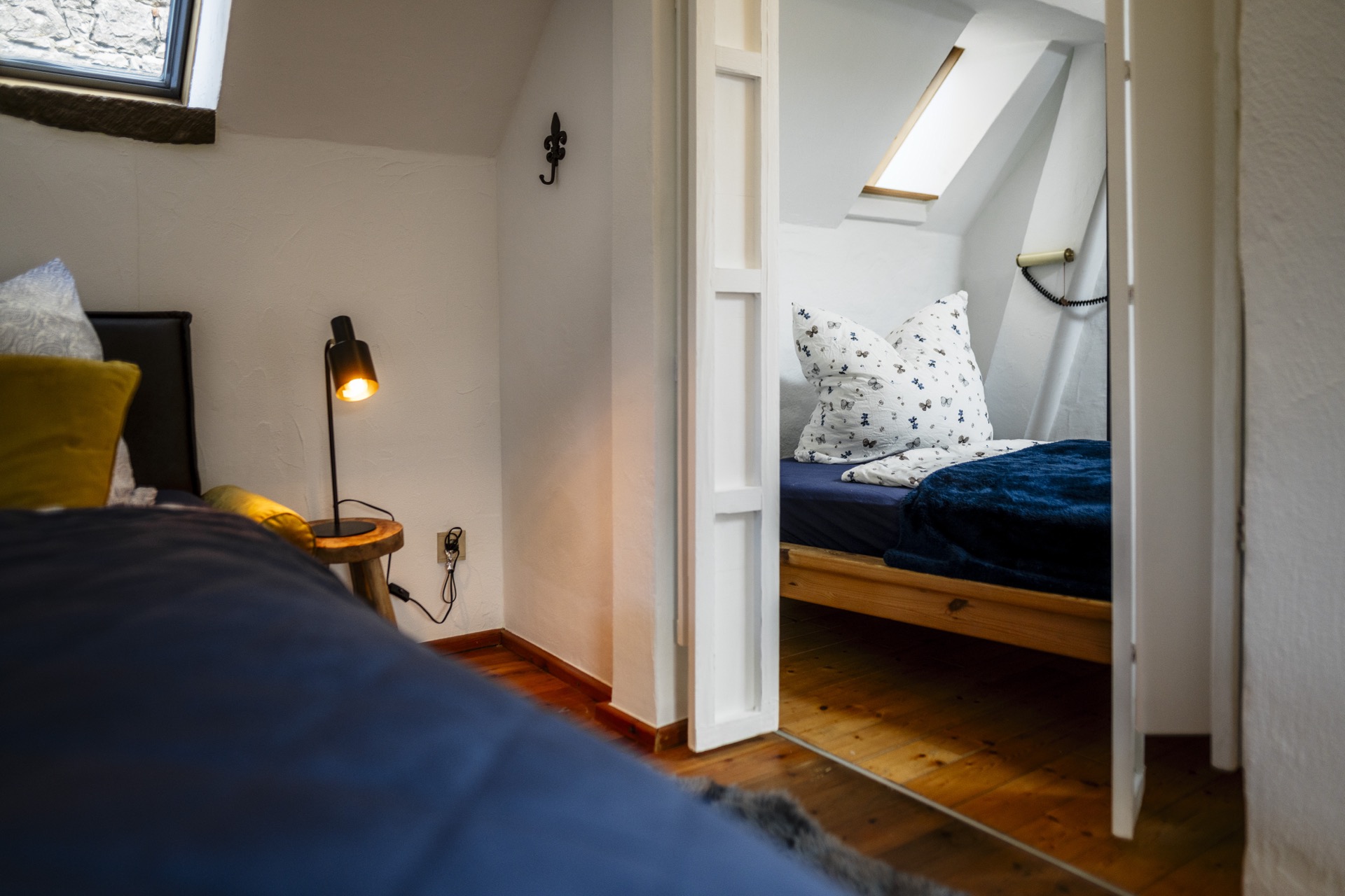 Kinderzimmer in der Dachnische